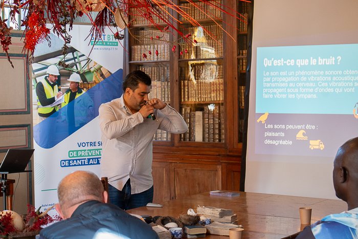 Sensibilisation risque bruit dans l''entreprise SOGEA