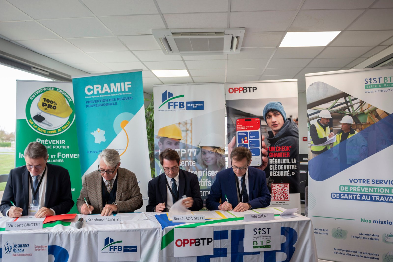 risque routier : signature charte de bonne conduite