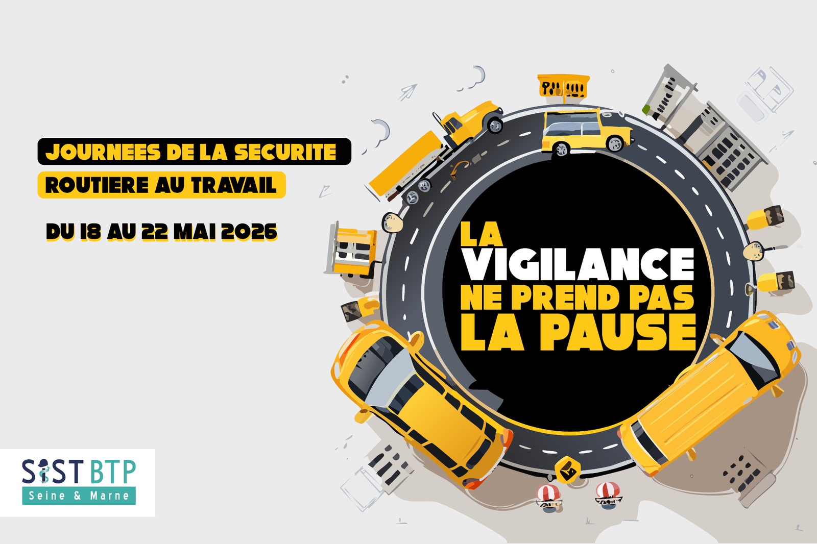 Banniere web semaine securite routiere